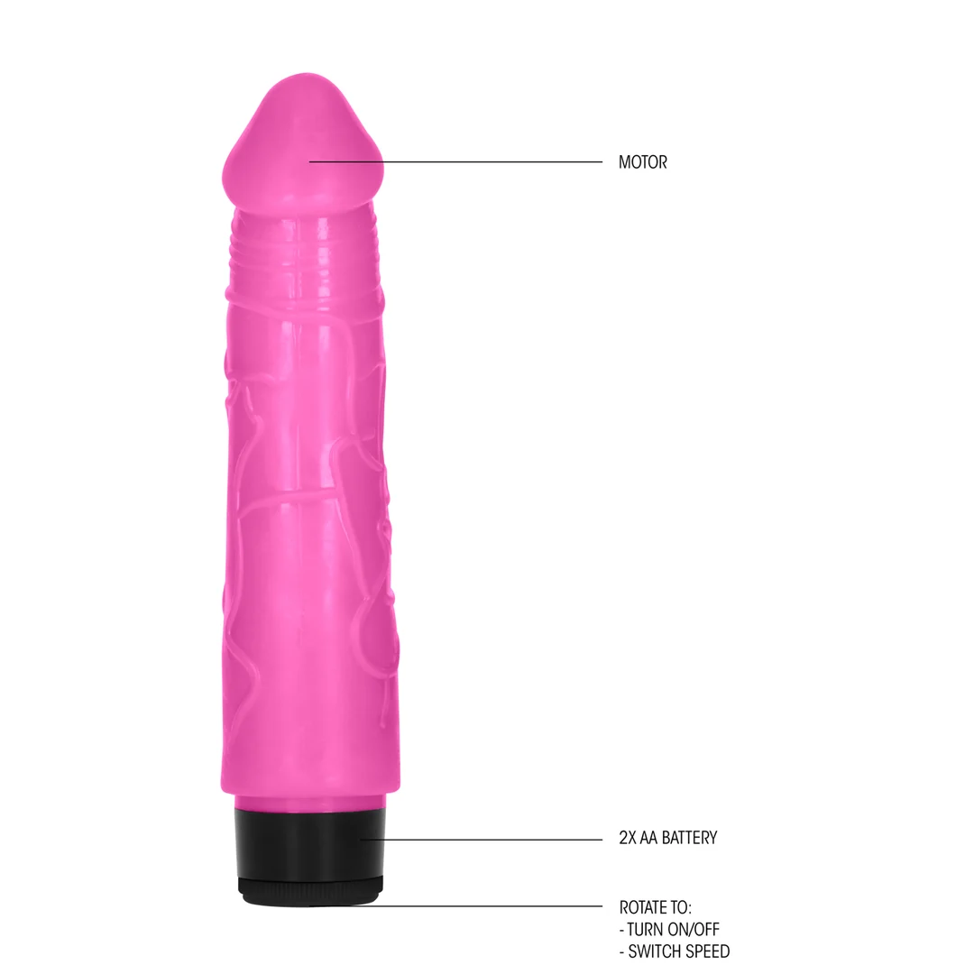 Vibrador realista con función multispeed – 8 / 20 cm GC by Shots - Imagen 3