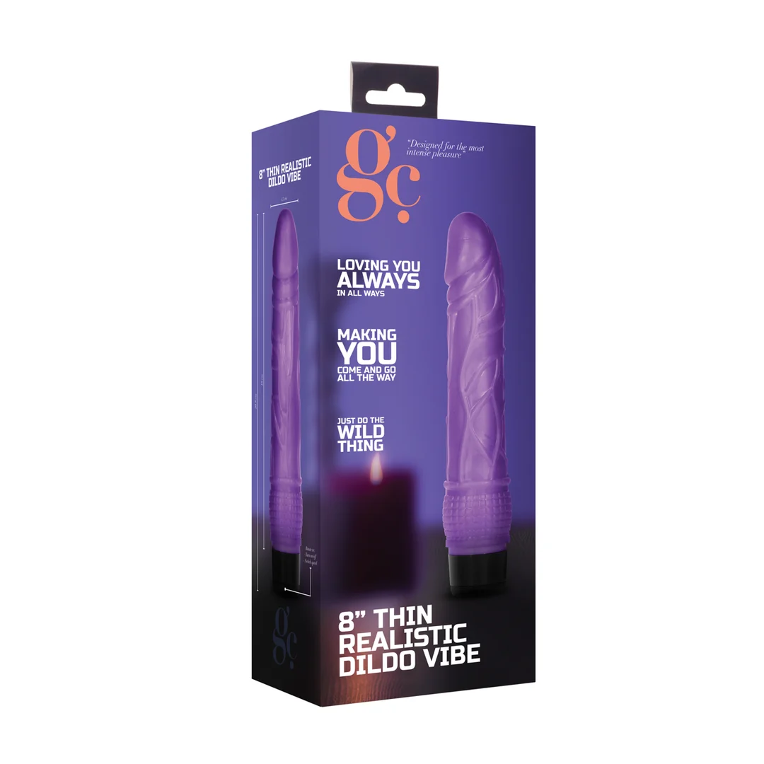 Vibrador realista con función multispeed – 8 / 20 cm GC by Shots - Imagen 5
