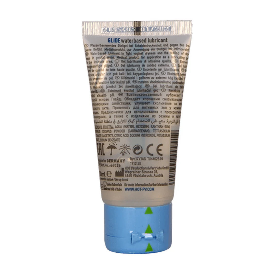 H-44026-5 Lubricante de base acuosa HOT Glide Liquid Pleasure - Imagen 1