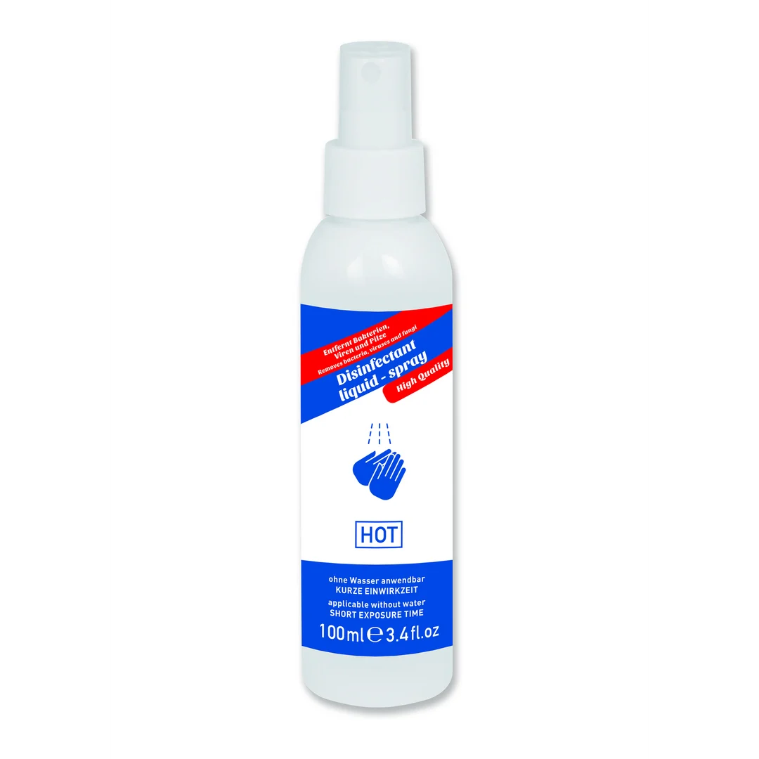 Espray desinfectante de manos con alcohol HOT, 100 ml - Imagen 1