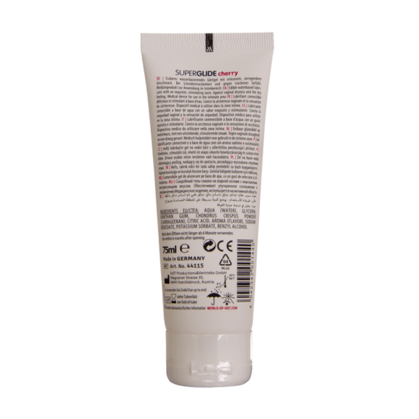 Gel lubricante comestible HOT Superglide