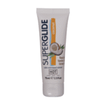 Lubricante de base acuosa – gel lubricante 100 % comestible – sin sabor – 75 ml – HOT - Imagen 2