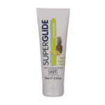 Lubricante con sabor – lubricante comestible de base acuosa – piña – 75 ml – HOT Superglide - Imagen 2