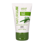 Lubricante de base acuosa, con sensación natural y aloe vera, sin perfume ni sabor, 30 ml, HOT - Imagen 2