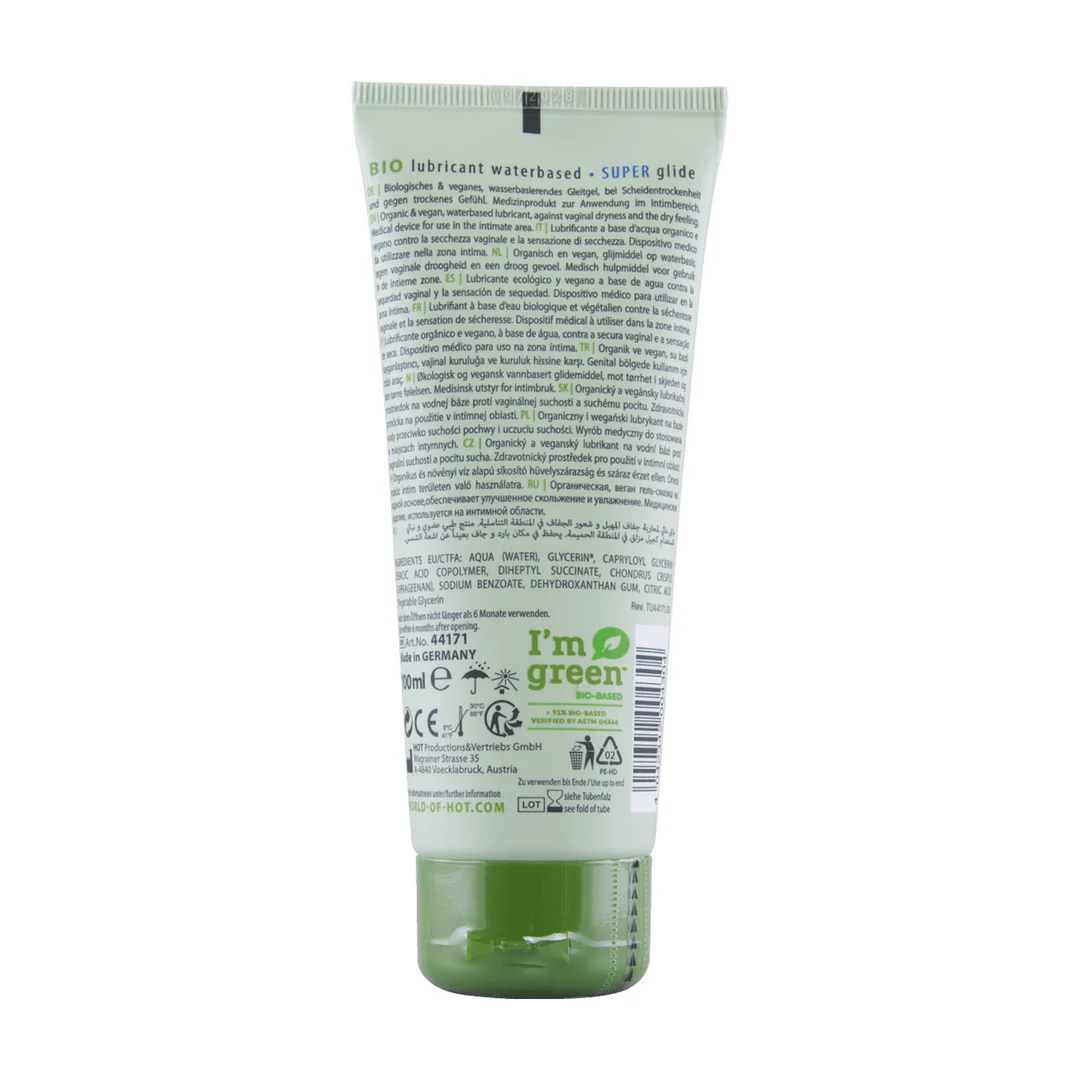 Lubricante HOT Superglide de base acuosa - Imagen 1