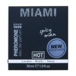 Perfume con feromonas HOT Miami Spicy para hombres, 30 ml