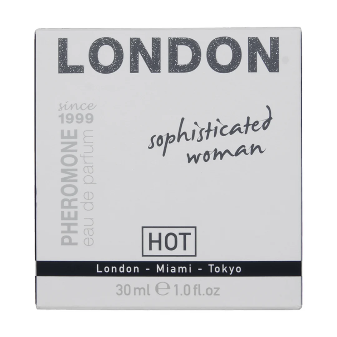 Perfume de feromonas, London Sophisticated Pheromone Parfum para mujeres, 1 fl oz / 30 ml - Imagen 1