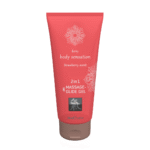 Gel 2 en 1 de masaje y deslizamiento HOT con sabor a fresa - Imagen 2