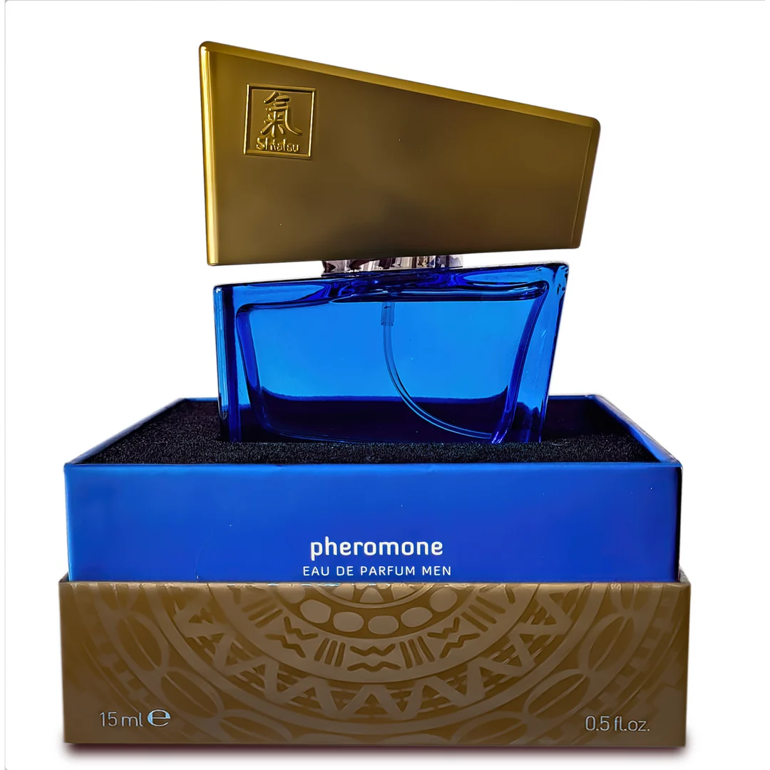 Fragancia HOT Darkblue con feromonas para hombre, 15 ml - Imagen 2