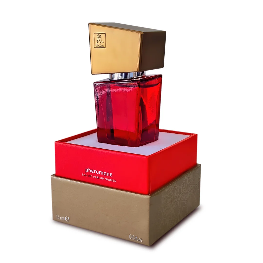 Perfume de feromonas para mujer – Aroma feromonal rojo, 15 ml - Imagen 2