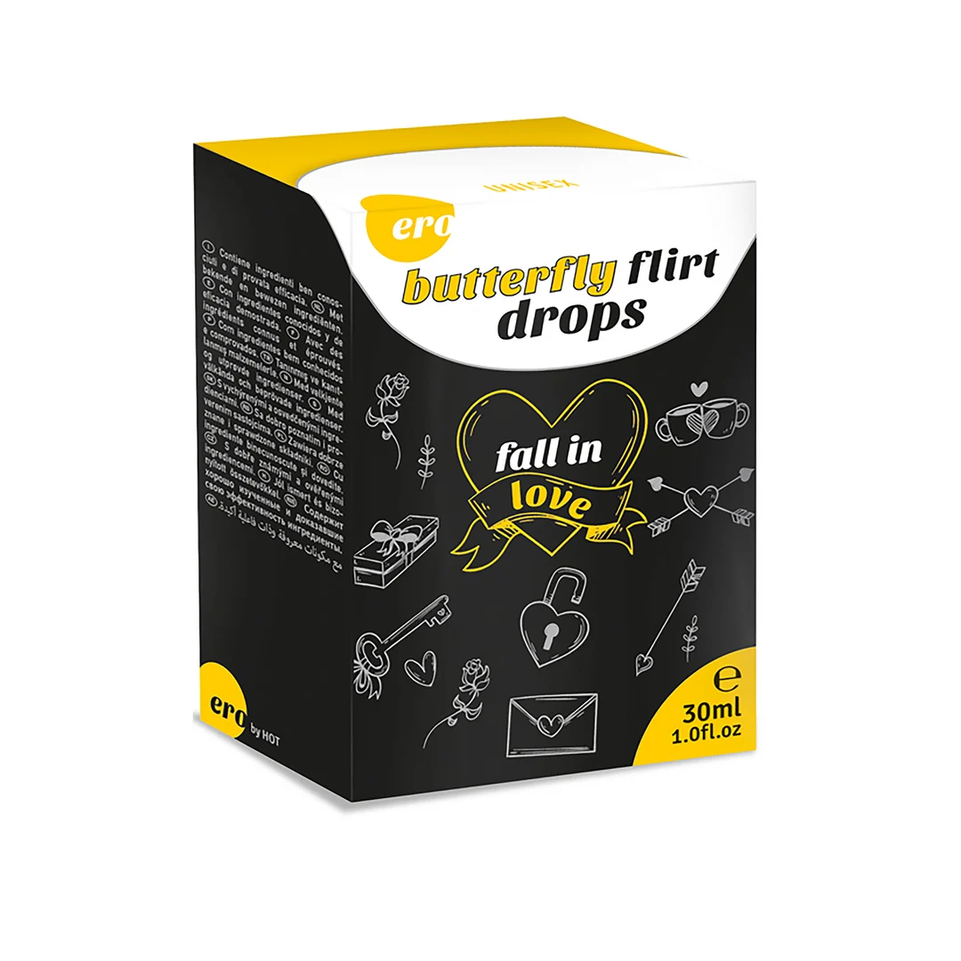 Gotas estimulantes del deseo – Stimulerende Drops – Butterfly Flirt Drops (30 ml) - Imagen 1