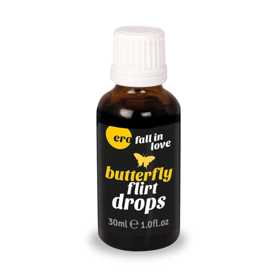 Gotas estimulantes del deseo – Stimulerende Drops – Butterfly Flirt Drops (30 ml) - Imagen 2