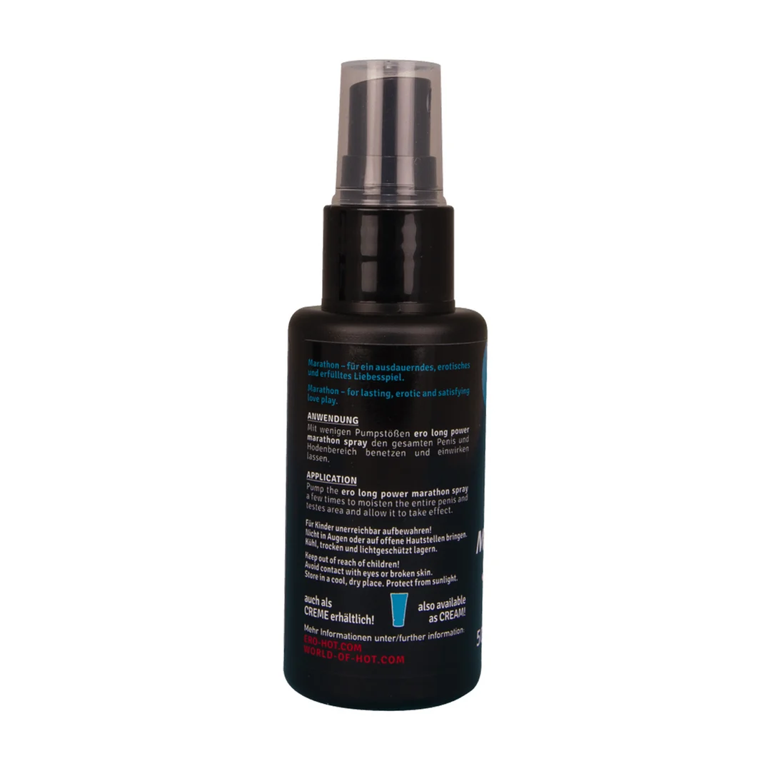 Spray estimulante - Marathon Spray Men 2 fl oz / 50 ml - Long Power MARATHON Spray Men - ero by HOT - Imagen 2