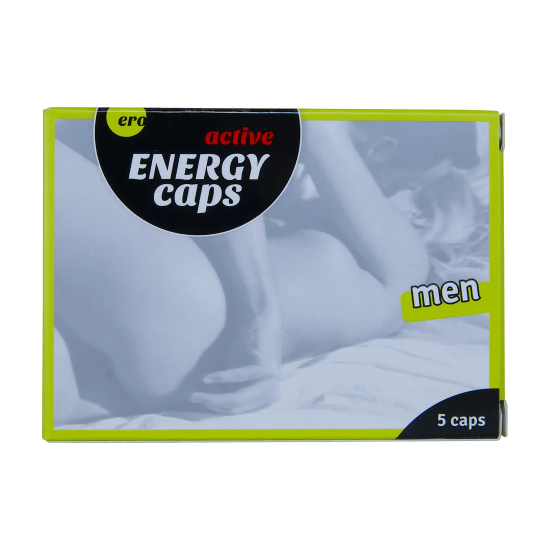 Pastillas afrodisíacas Energy Caps – 5 unidades – ero by HOT - Imagen 1
