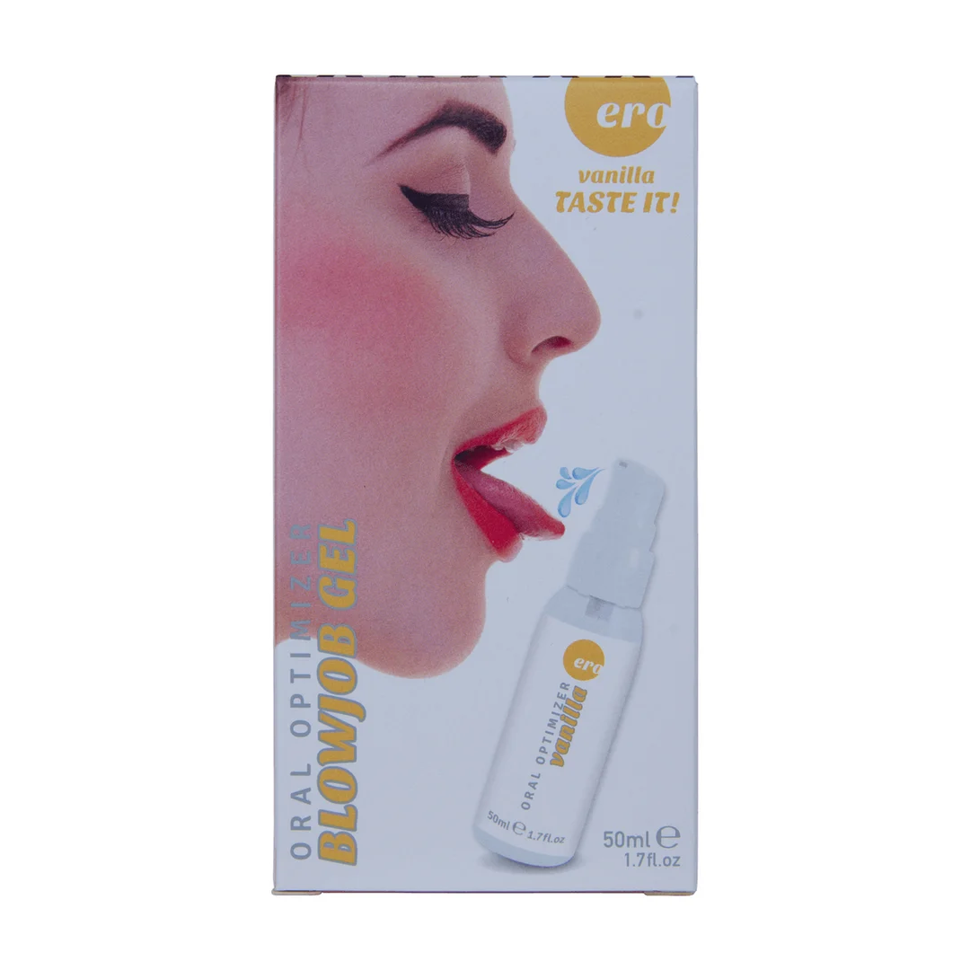 Gel estimulante de vainilla – Oral Optimizer Deepthroat Gel 2 fl oz / 50 ml – ero by HOT - Imagen 1