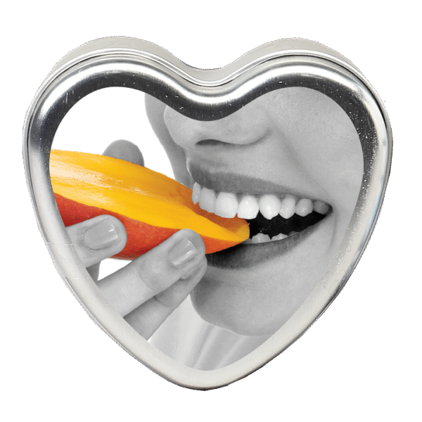 Vela de masaje comestible de mango Earthly Body