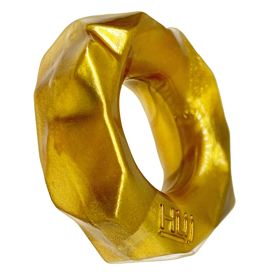 Anillo para el pene sin vibración, elástico y suave, color bronce - Imagen 2