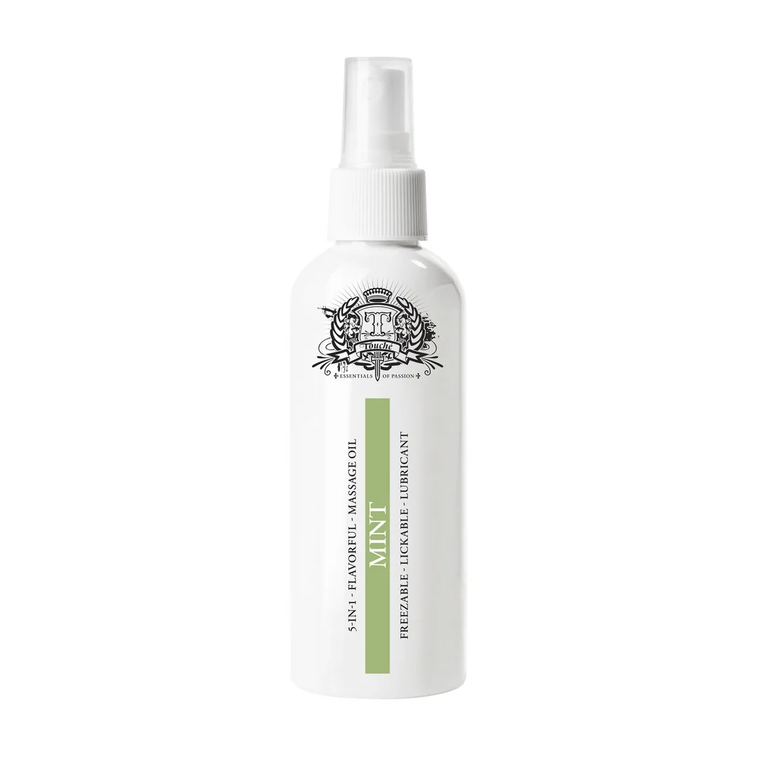 Lubricante de base acuosa, comestible y apto para congelar, para masajes, sin perfume ni sabor, 80 ml, Touché by Shots - Imagen 1