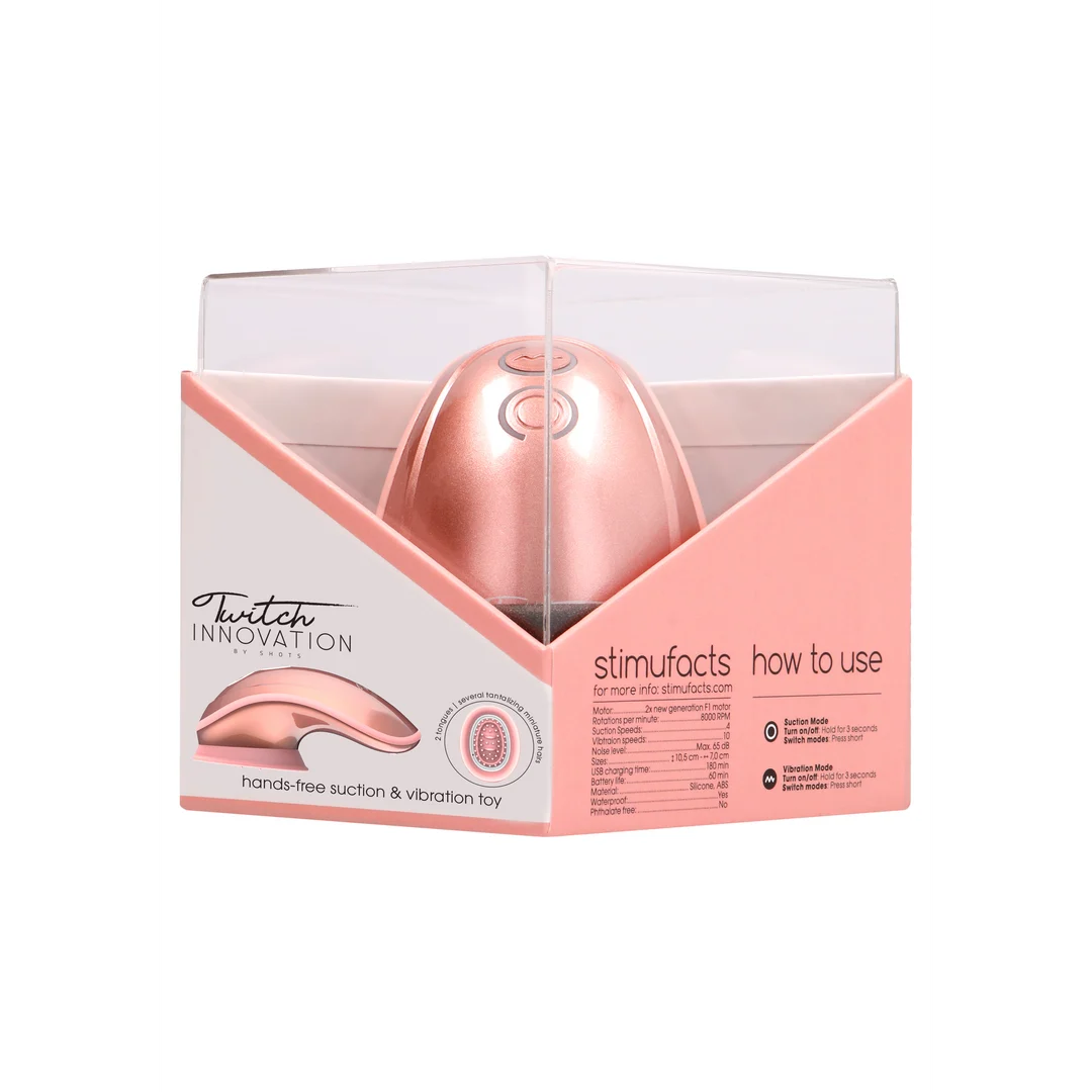 Vibrador de clítoris con diseño manos libres Tester Innovation by Shots - Imagen 12