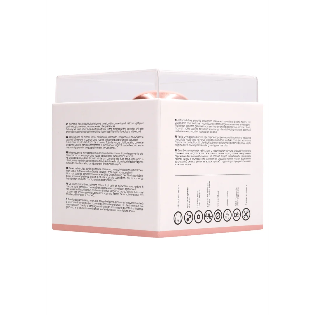 Vibrador de clítoris con diseño manos libres Tester Innovation by Shots - Imagen 13