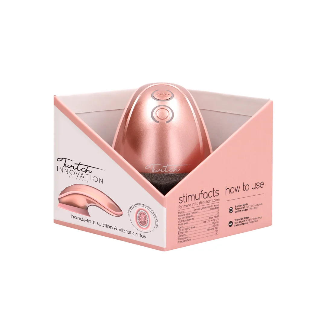 Vibrador de clítoris con diseño manos libres Tester Innovation by Shots - Imagen 14