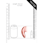 Vibrador de clítoris con diseño manos libres Tester Innovation by Shots - Imagen 5