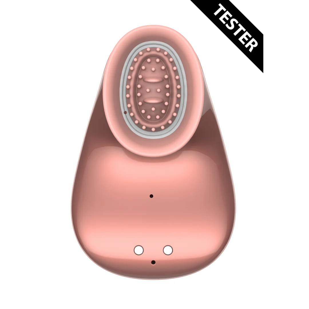 Vibrador de clítoris con diseño manos libres Tester Innovation by Shots - Imagen 24