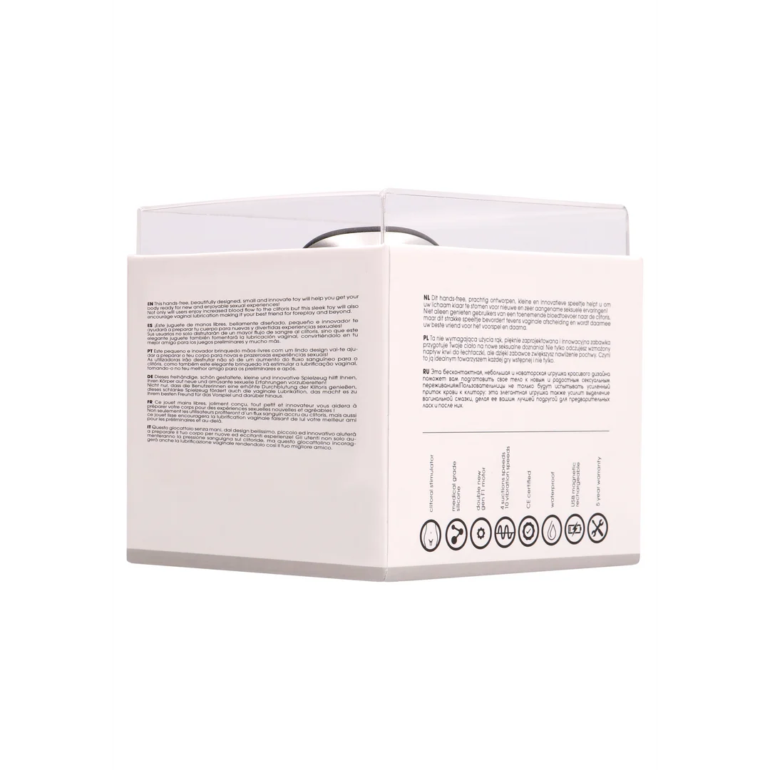 Vibrador de clítoris con diseño manos libres Tester Innovation by Shots - Imagen 19