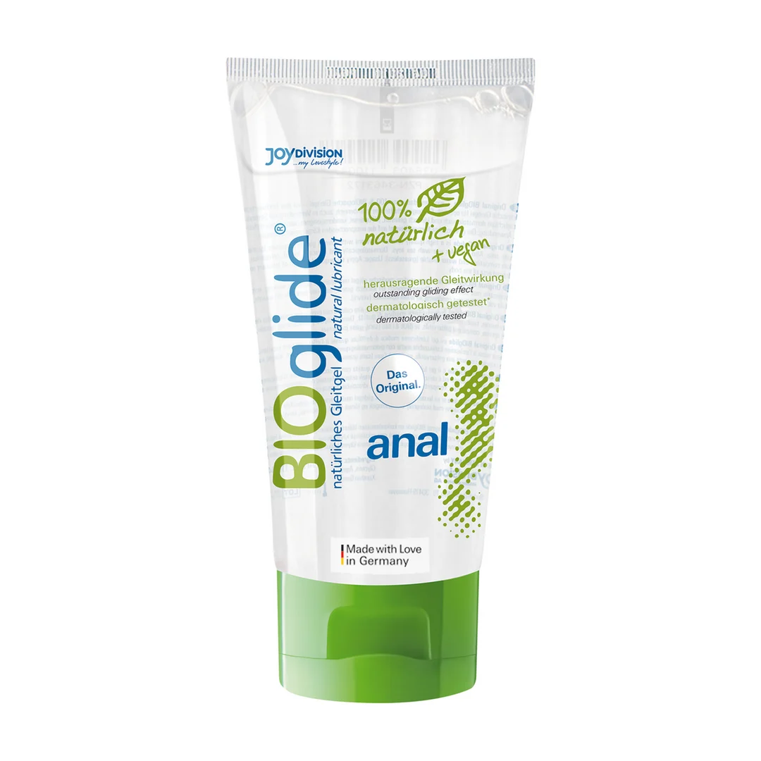 Lubricante anal 100 % natural y vegano, sin olor ni sabor, 80 ml, BIOglide - Imagen 2