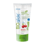 Lubricante con sabor, 100 % natural y vegano, cereza, 80 ml, BIOglide - Imagen 2