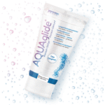 Lubricante de base acuosa, AQUAglide Neutral, lubricante médico, sin perfume y sin sabor, 50 ml, Joydivision