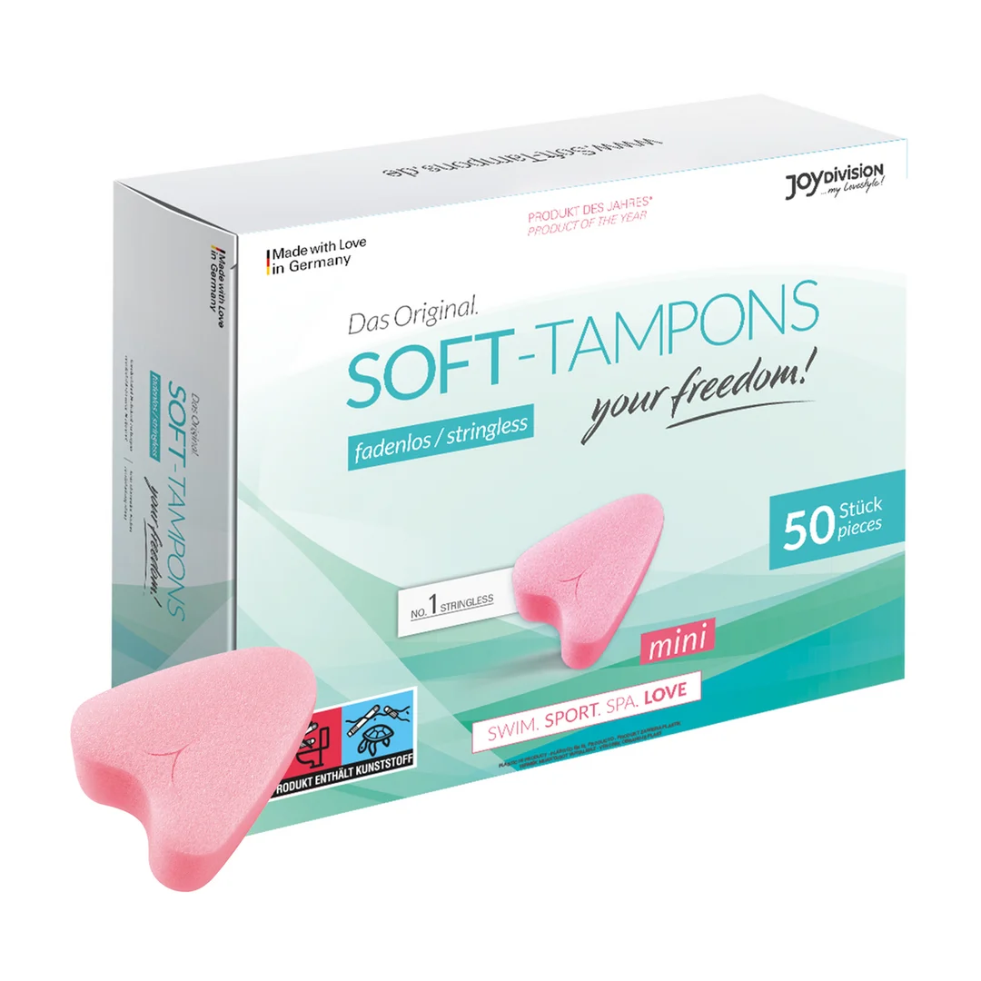 Joydivision Soft Tampons Mini, 50 unidades - Imagen 2