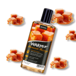 Aceite erótico para masaje, líquido de masaje WARMup con efecto calor, caramelo, Joydivision, 150 ml