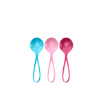 Conjunto Extra para hombres con progresión gradual – Bolas fortalecedoras - Bolas de Kegel - 3 unidades - Turquesa/Rojo/Rosa - Imagen 4