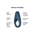 Anillo vibrador con 10 modos, Rocket Ring - Imagen 5