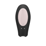 Vibrador doble con ajuste cómodo – Double Joy - Vibrador para parejas - Violeta - Imagen 10
