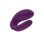 Vibrador doble con ajuste cómodo – Double Joy - Vibrador para parejas - Violeta - Imagen 3