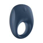 Anillo vibrador para el pene con aro suave de silicona – Strong One - Anillo vibrador para el pene - Azul - Imagen 5