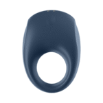 Anillo vibrador para el pene con aro suave de silicona – Strong One - Anillo vibrador para el pene - Azul - Imagen 2