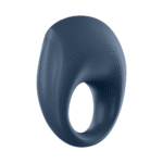 Anillo vibrador para el pene con aro suave de silicona – Strong One - Anillo vibrador para el pene - Azul - Imagen 3