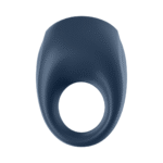 Anillo vibrador para el pene con aro suave de silicona – Strong One - Anillo vibrador para el pene - Azul - Imagen 4