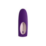 Vibrador doble con mando a distancia – Double Plus, vibrador para parejas con mando a distancia – Morado - Imagen 4