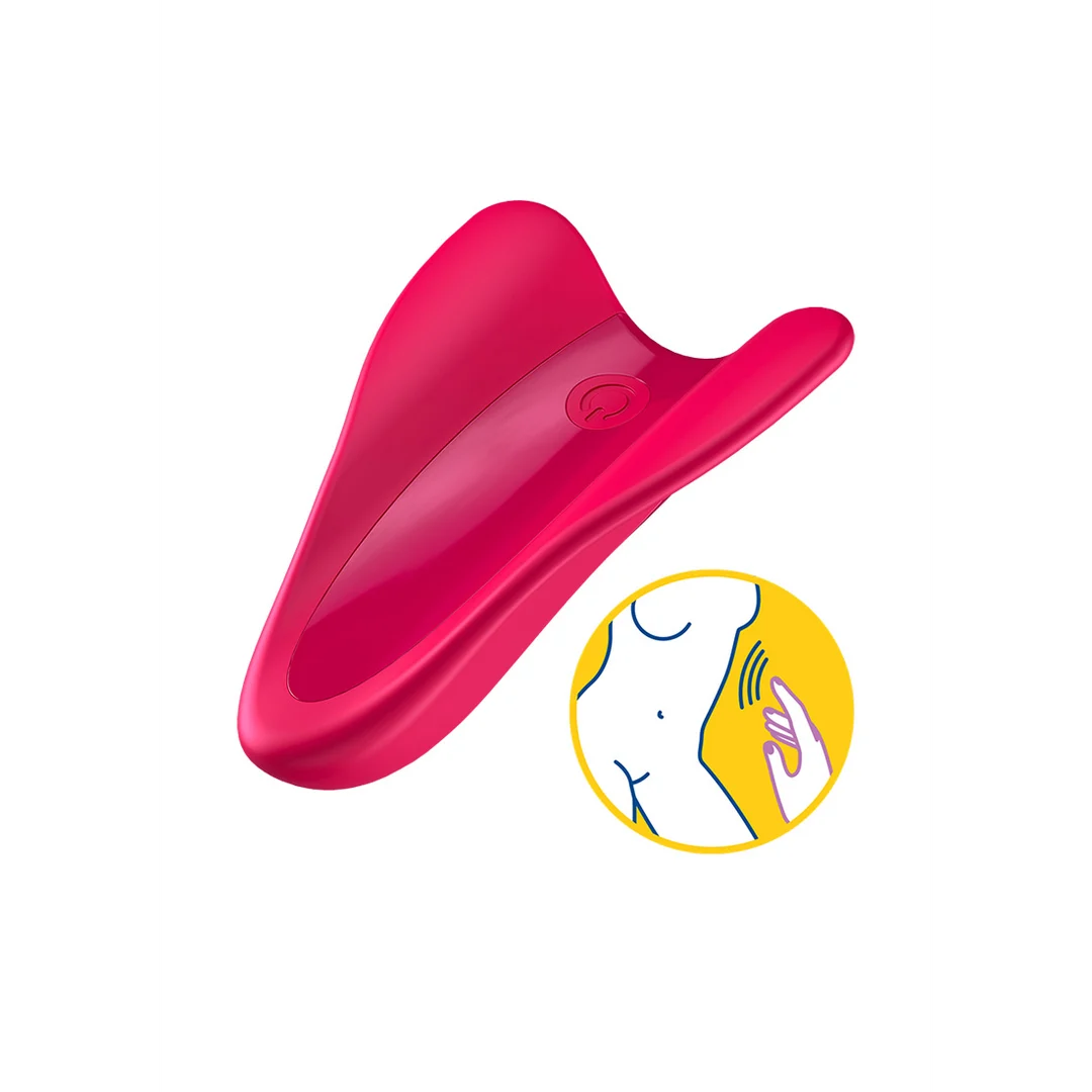 Satisfyer Vibrador para el dedo con conexión de carga magnética – High Fly - Imagen 5