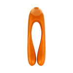 Satisfyer Candy Cane, vibrador de dedo naranja - Imagen 2