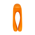 Satisfyer Candy Cane, vibrador de dedo naranja - Imagen 4