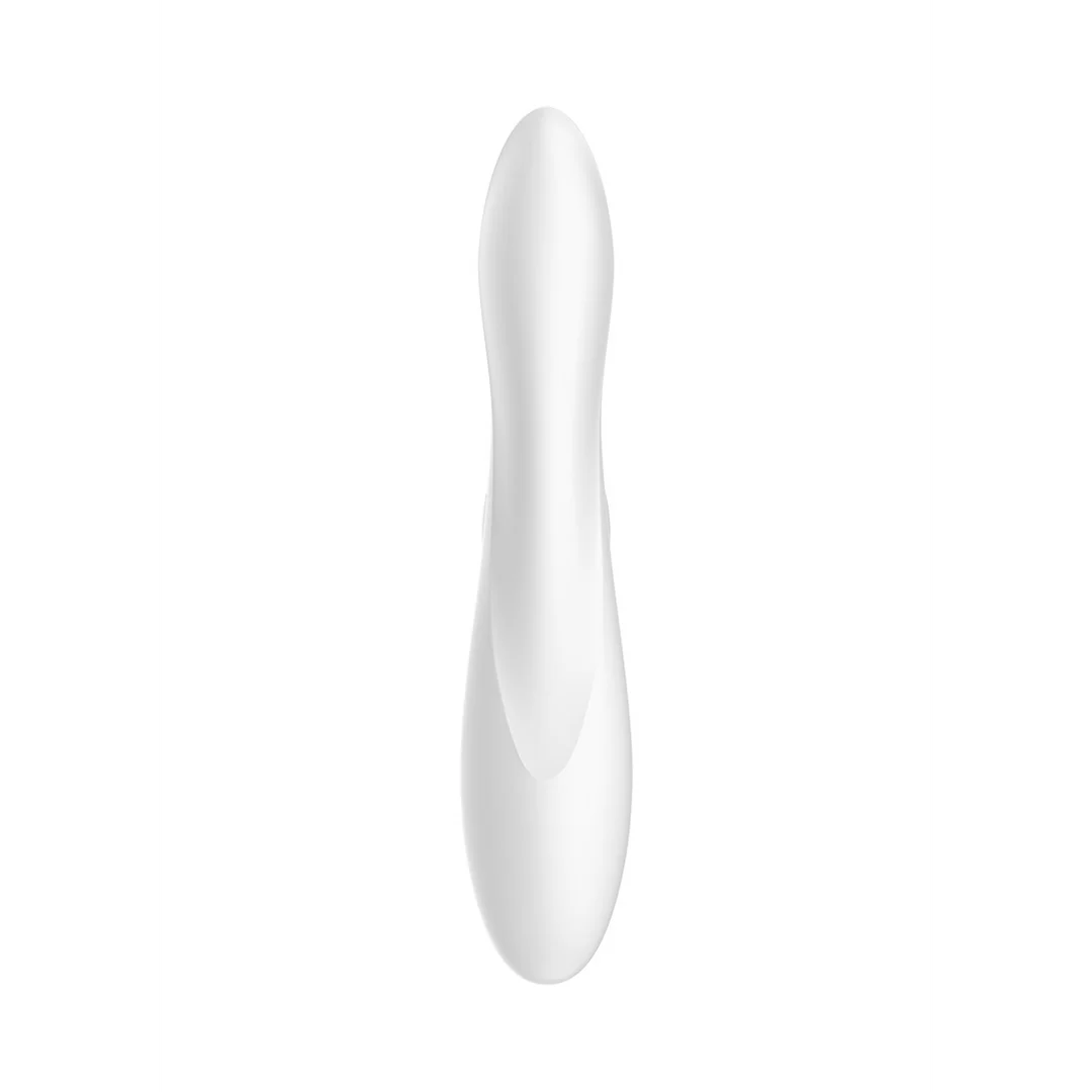 Vibrador para el punto G Satisfyer con 11 modos de ondas de presión – blanco y oro rosa - Imagen 2