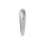 Satisfyer High Fashion estimulador de succión de aire y vibrador plateado - Imagen 2