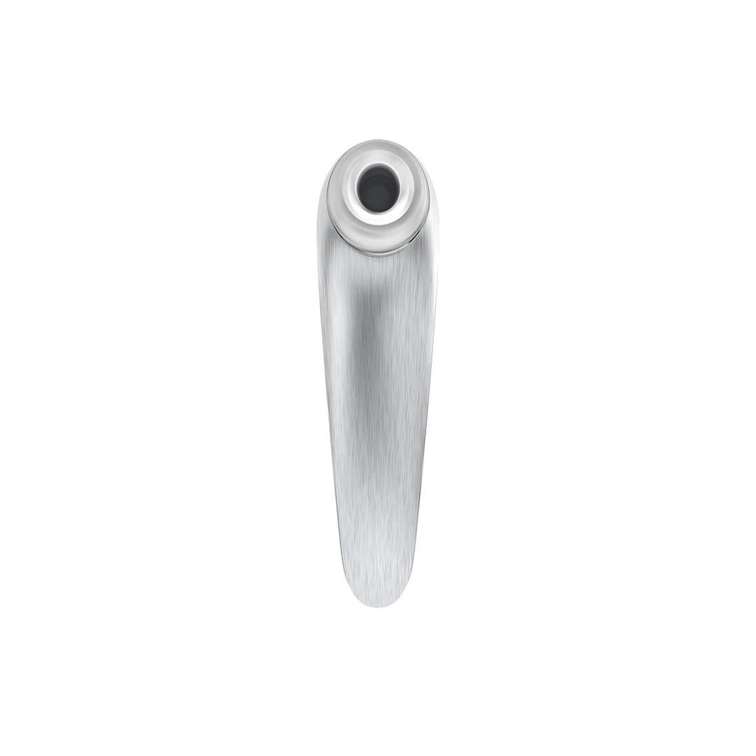 Satisfyer High Fashion estimulador de succión de aire y vibrador plateado - Imagen 4