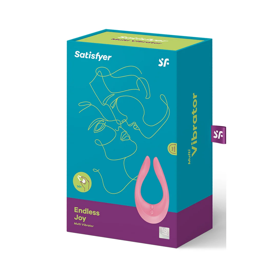 Vibrador para parejas con estimulación versátil – Endless Joy Multi Vibrator - Rosa claro - Unidad de prueba - Imagen 2