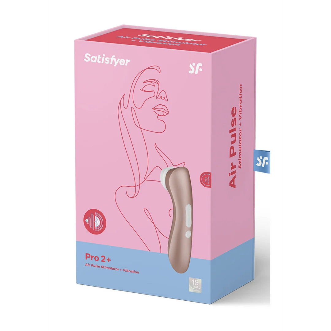 J2018-31-2 Satisfyer Pro 2Plus Airpulse con vibración - Imagen 1